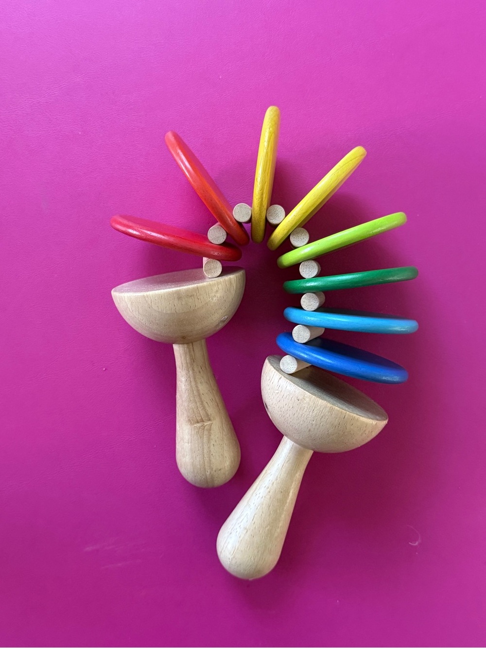 PlanToys Clatter Wooden Musical Toy Auditory Development Coordination & Sensory